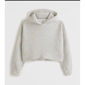ABERCROMBIE & FITCH Women’s YPB neoKNIT Wedge Popover Hoodie | Size L
